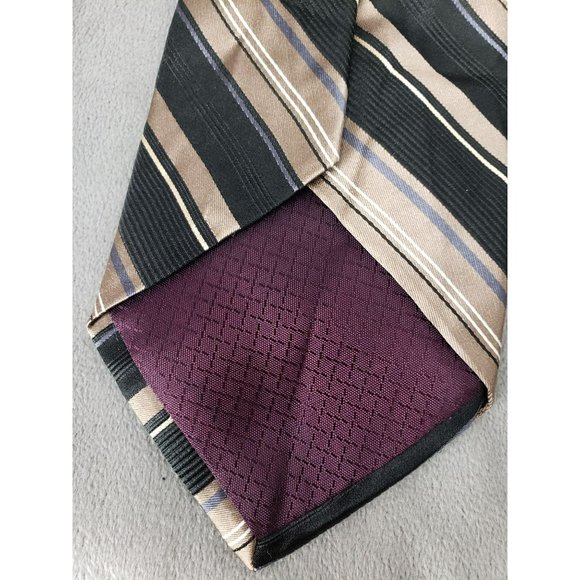 Jones New York 100% Imported Silk Striped Men's NWT Tie - Picture 7 of 9